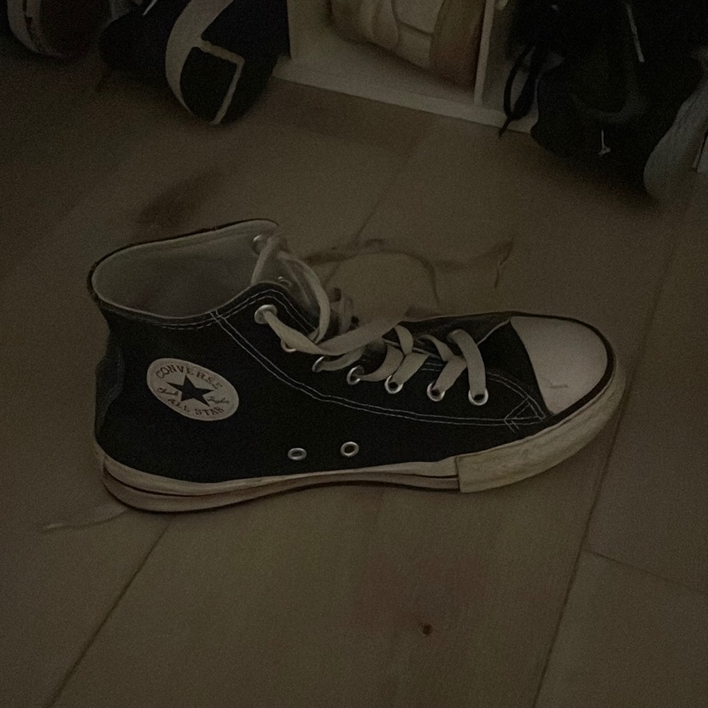 Black Platform Converse